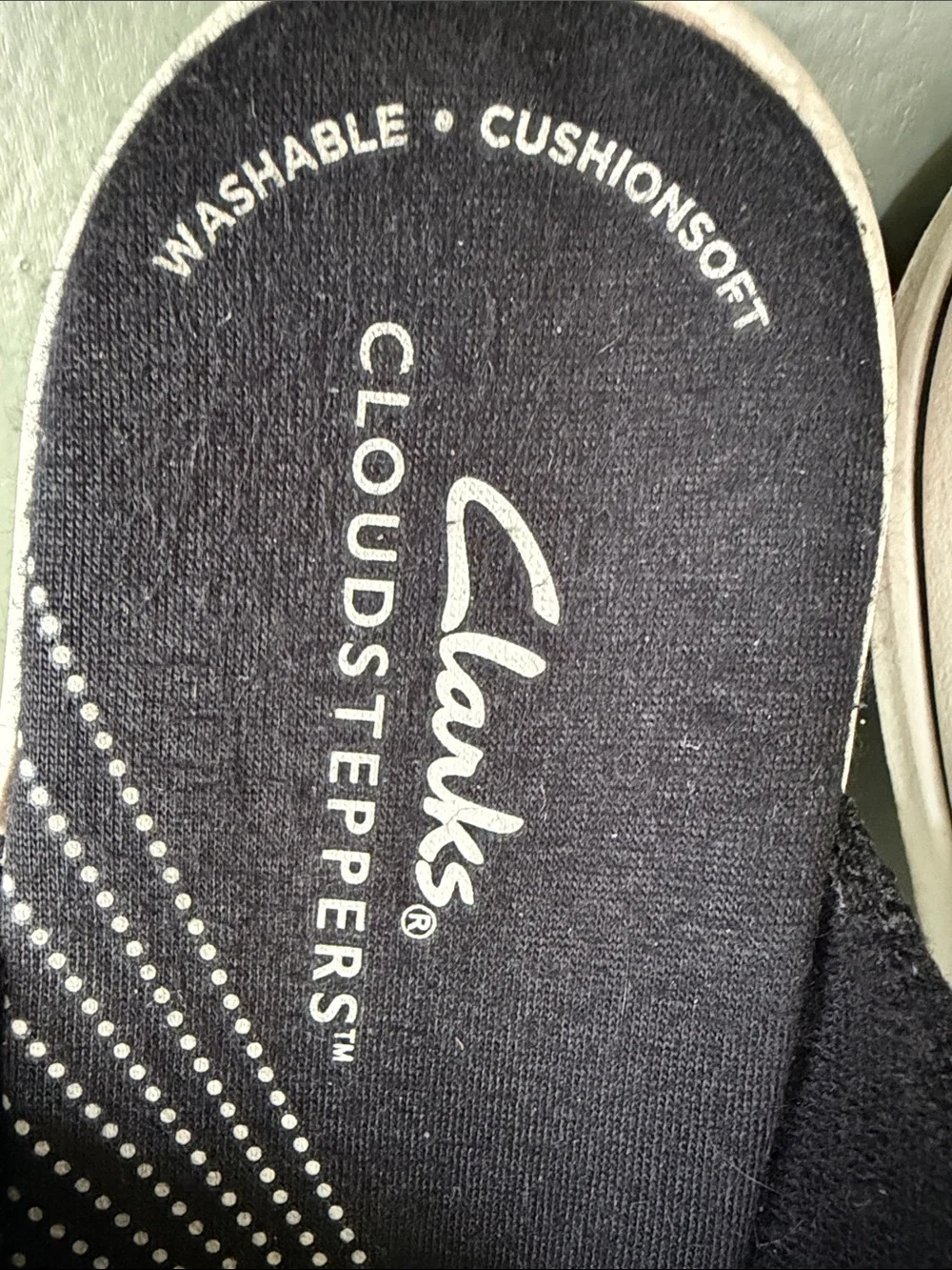 Clarks Cloudsteppers Women’s Black Embroidered Slip-on Mules - Size 8